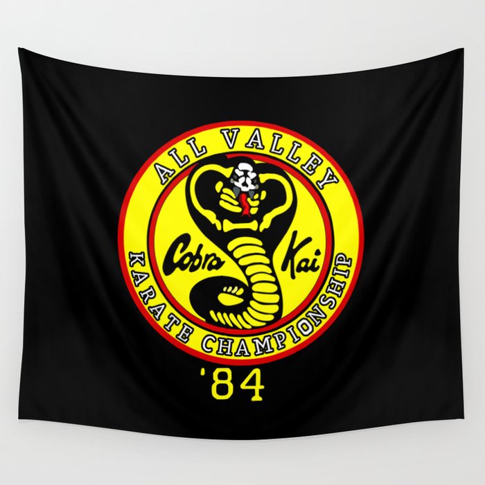 Cobra Kai Karate Clan Wall Tapestry By Digitalizedteam Society6 Cobra kai wallpaper free full hd download, use for mobile and desktop. cobra kai karate clan wall tapestry by digitalizedteam