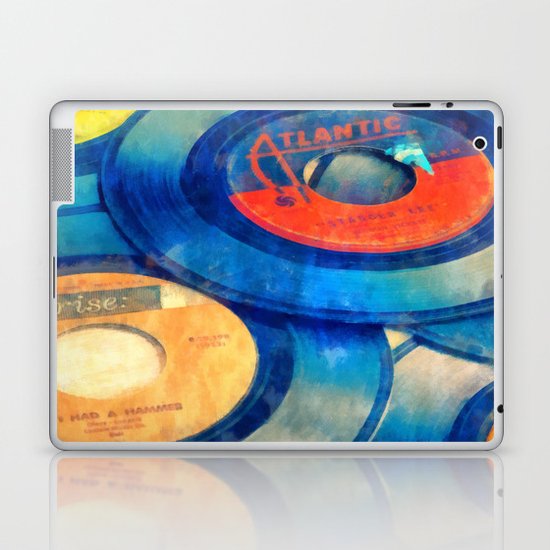 Take Those Old Records Off The Shelf Laptop Ipad Skin By