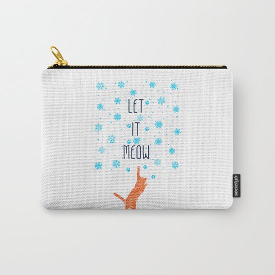 Let it Meow Carry-All Pouch