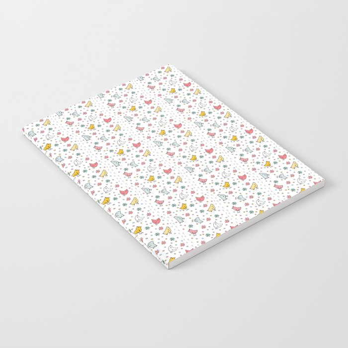Baby Chicks and Daisies Notebook