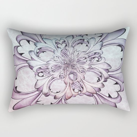 Floral abstract . Rectangular Pillow