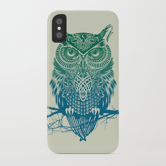Warrior Owl iPhone Case
