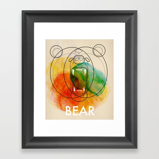 Bear Framed Art Print