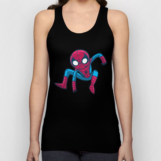 Does whatever a spider can! Unisex Tank Top