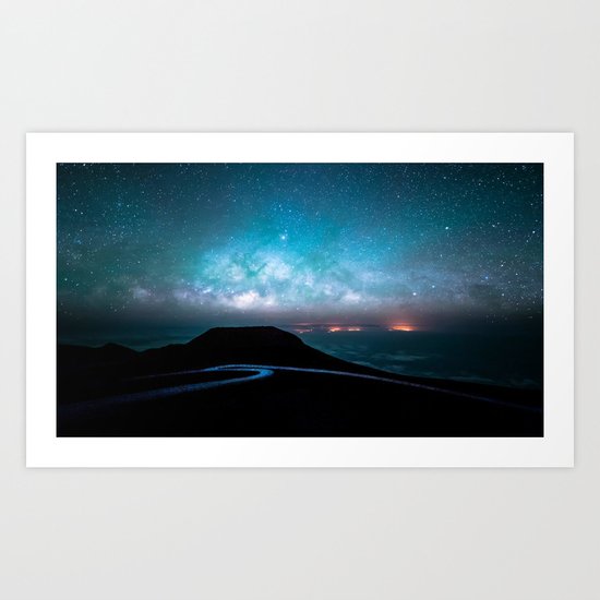 night sky Art Print