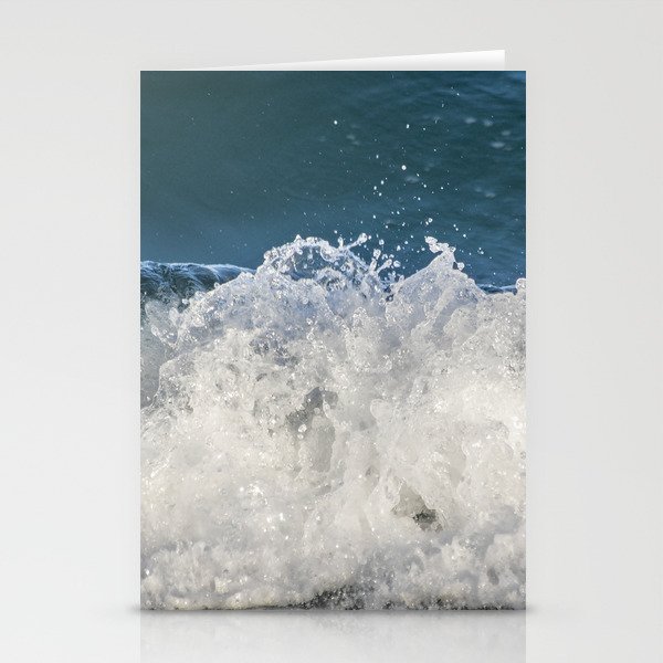 Sapphire and Crystals Saltwash Stationery Cards