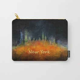 New York City Skyline Hq V04 Carry-All Pouch