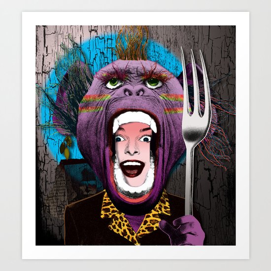 The explorer Art Print