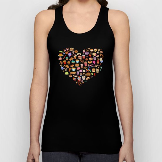 Cute food Unisex Tank Top
