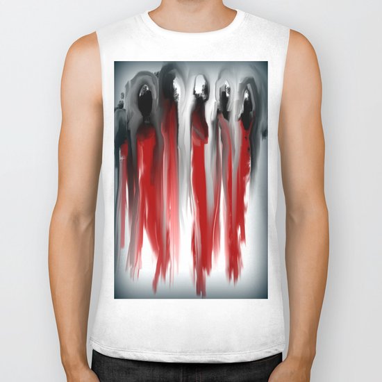 Red Dresses Biker Tank