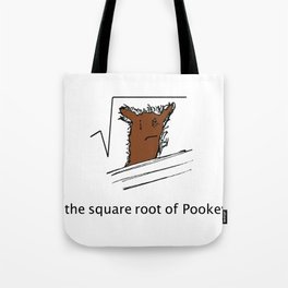 The Square Root of Pookey Tote Bag