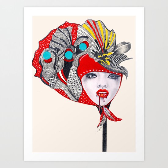 I Believe in Beauty 2 Art Print