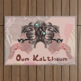 OUM KALTHOUM: VOICE OF EGYPT Outdoor Rug