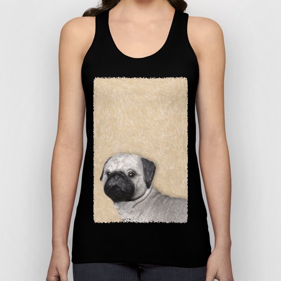 Pug Unisex Tank Top