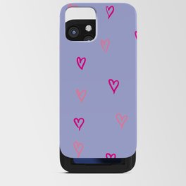 Tiny hearts iPhone Card Case