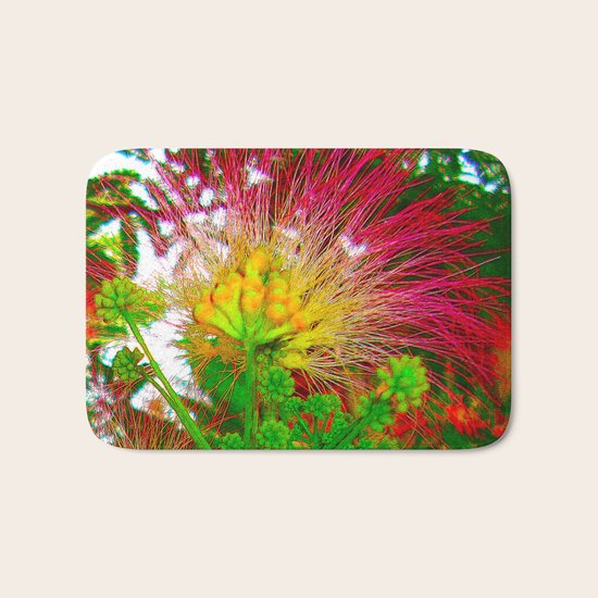 EXOTIC FLOWER Bath Mat