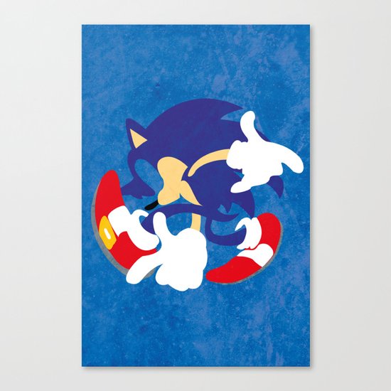 Sonic Canvas Print