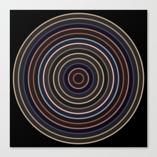 Colorful circle IV Canvas Print