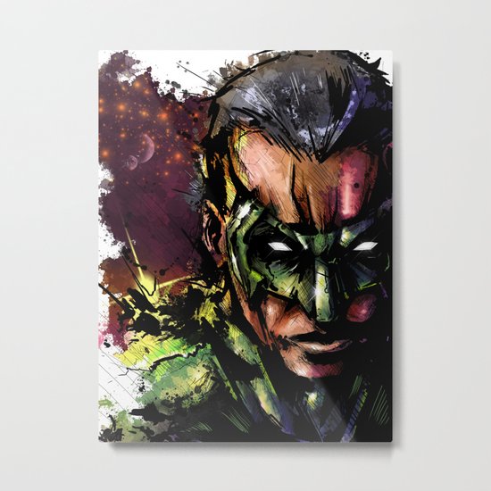 Green Lantern Metal Print