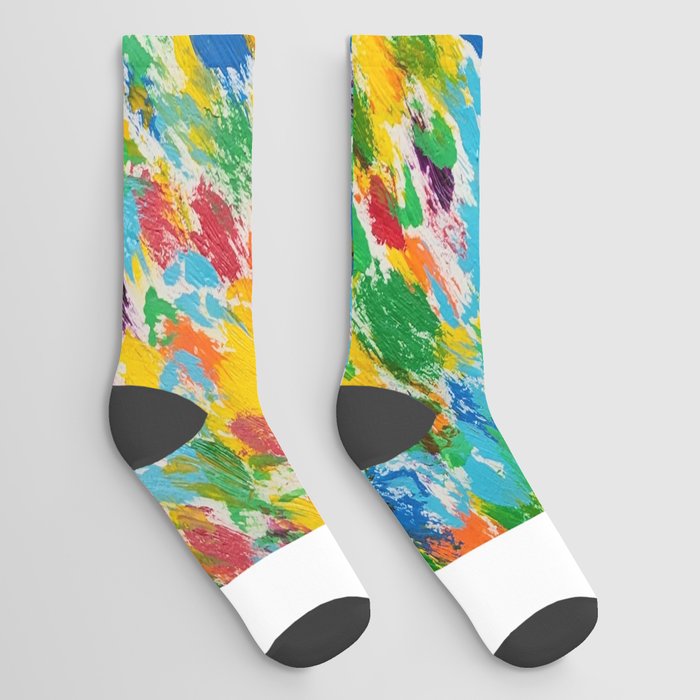 Birth of a Rainbow Socks