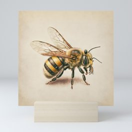 Vintage Bee Mini Art Print