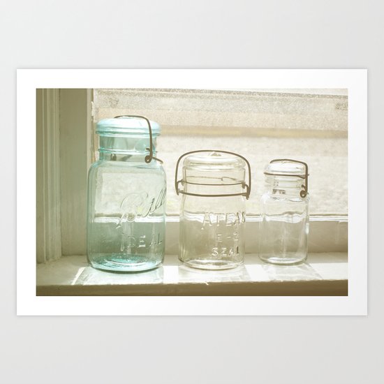 Jars of the Past Art Print
