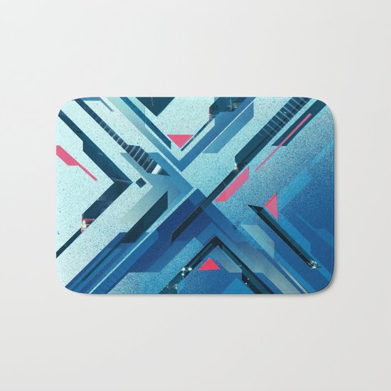 Geometric - Collage Love Bath Mat
