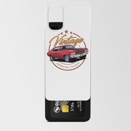 Vintage Classic Muscle Cars Android Card Case