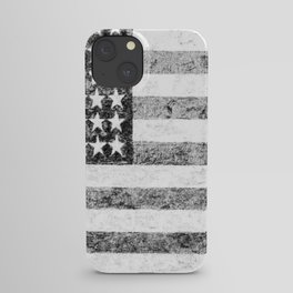 Grunge American Flag iPhone Case