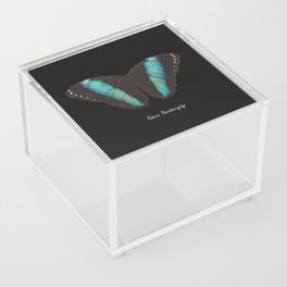 Blue Butterfly Acrylic Box