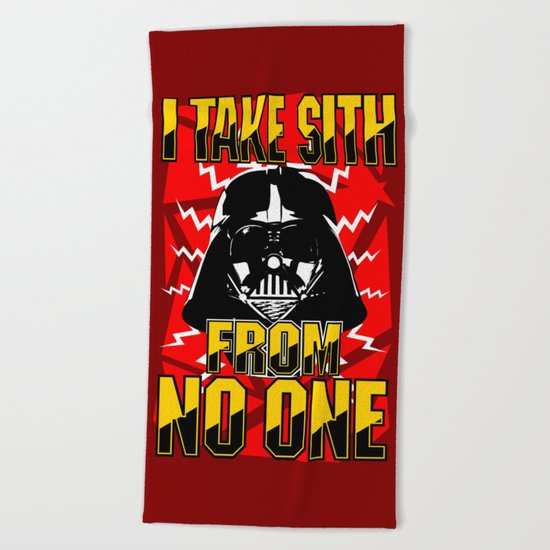Don't Take No Sith! | Darth Vader Beach Towel