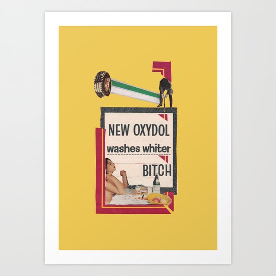 Washes Whiter Art Print