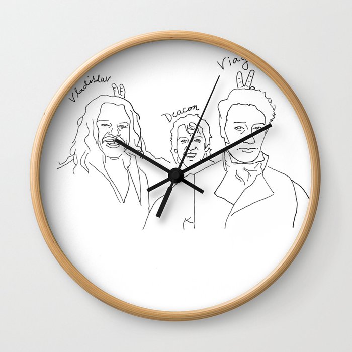 What we do in the shadows Wall Clock