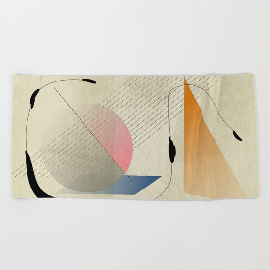Untitled#05 Beach Towel