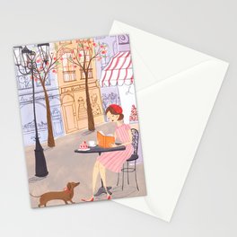 Springtime in Paris Stationery Card