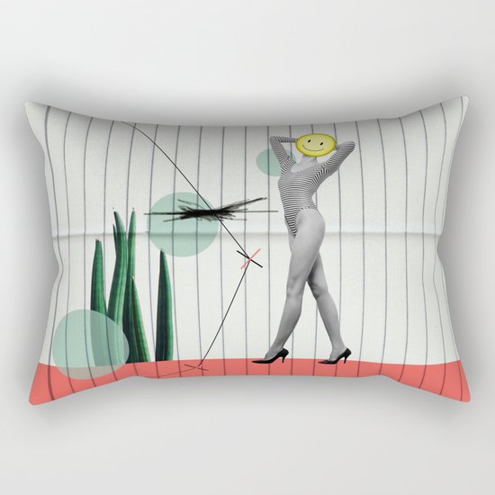 wrong path to selflessness Rectangular Pillow