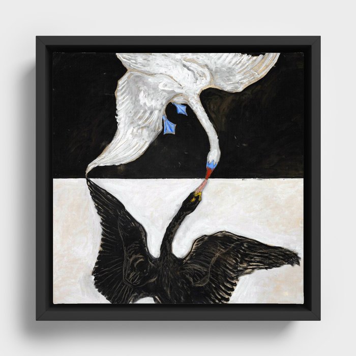 Hilma af Klint The Swan Framed Canvas
