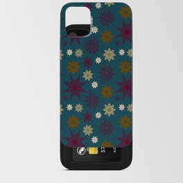 Snowflake pattern Retro iPhone Card Case