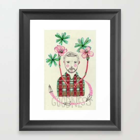 Goodness Framed Art Print