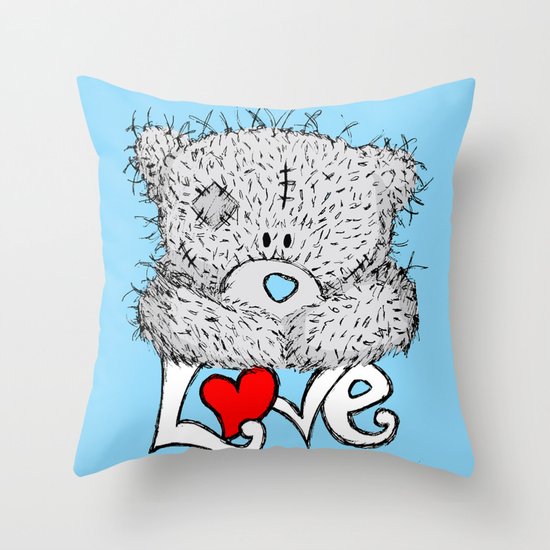 ME TO YOU=LOVE Throw Pillow