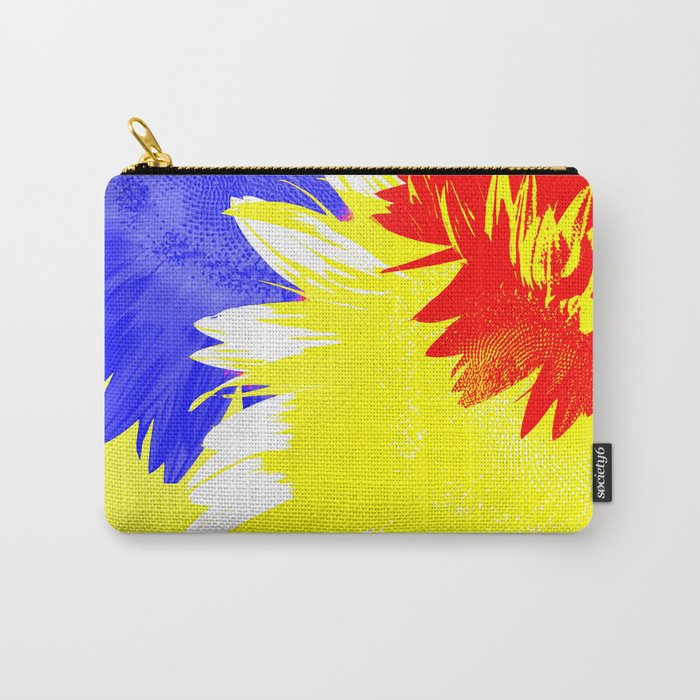 Flora Abstracta Carry-All Pouch