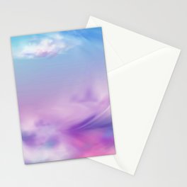 Dreamy Rainbow Sky Stationery Card