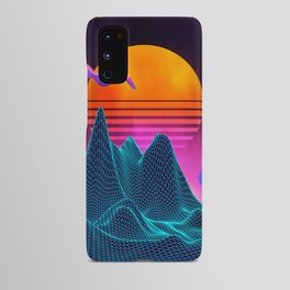 Neon sunrise #1 Android Case