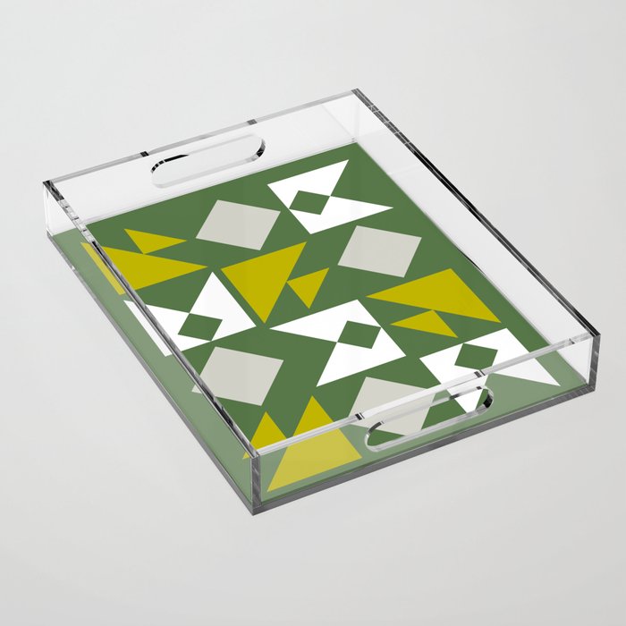 Classic triangle modern composition 15 Acrylic Tray