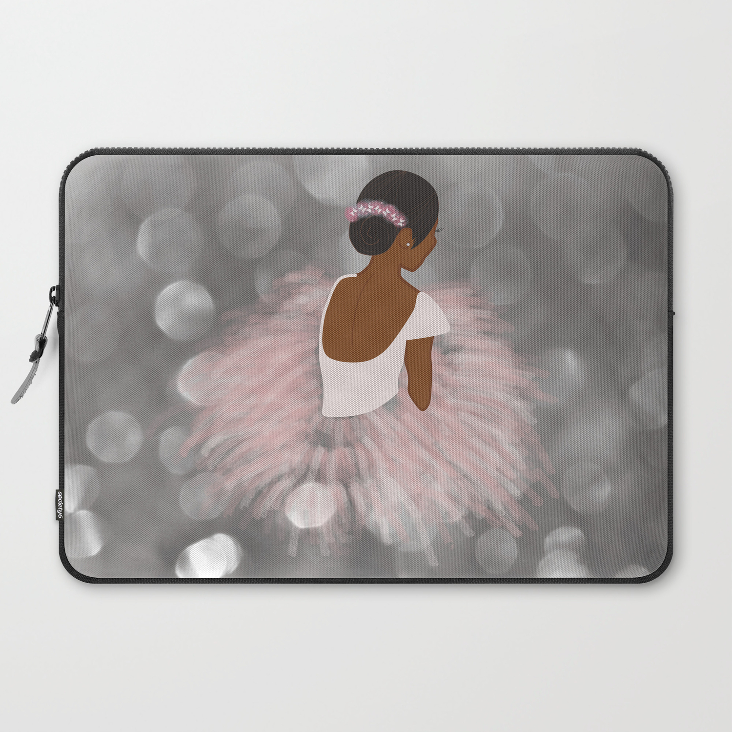 Laptop Sleeve 13 African American Ballerina Dancer by Ume Images on Laptop Sleeve 