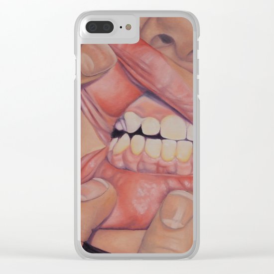 Grin Clear iPhone Case