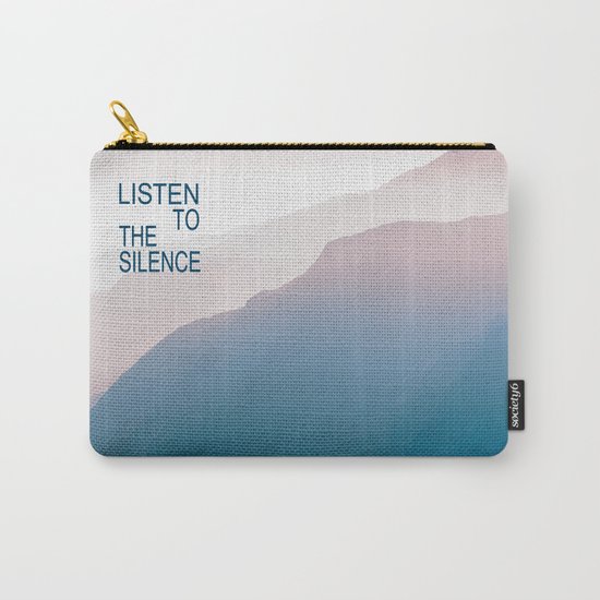 Listen to the Silence #2 Carry-All Pouch