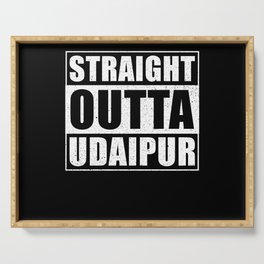 Straight Outta Udaipur Serving Tray