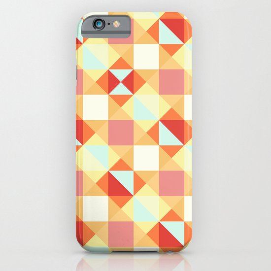 Autumn Breeze Triangle Pattern iPhone & iPod Case
