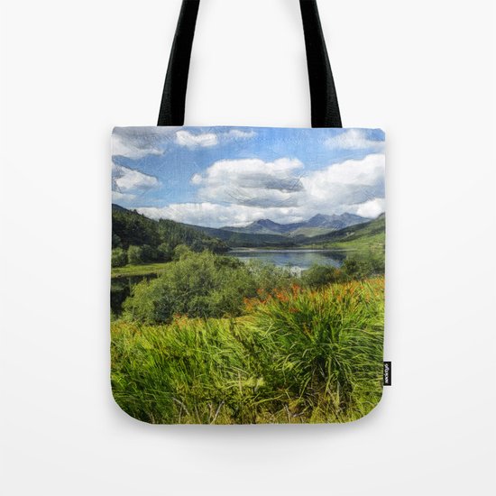 Snowdon View Tote Bag